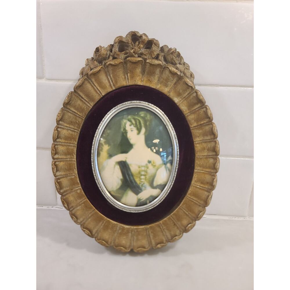 Vintage Cameo Creation Portrait of an Unknown Lady Sir William Charles Ross RA
